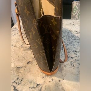 Louis Vuitton Babylone Monogram Canvas Shoulder Tote Bag